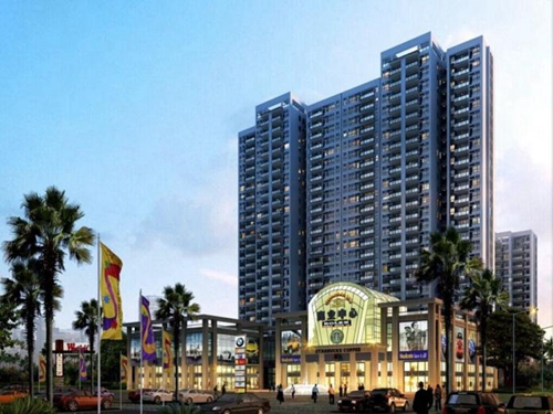 绿地柏町公寓实景图