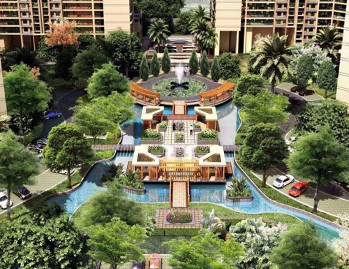 清水湾智汇城楼栋实景图