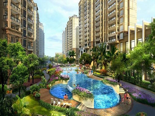 海南房产项目环境实景图